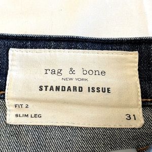 rag & bone Standard Issue Fit 2 Slim Leg 31